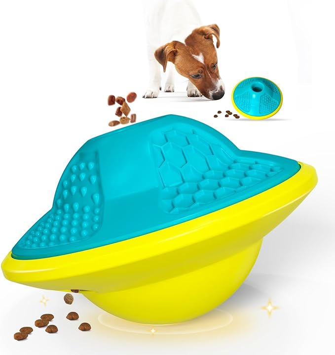 Interactive Dog Puzzle Toy for Smart, Dog Enrichment Toys to Keep Them Busy, Treat Dispensing Dogs Slow Feeder & Stimulating Dogs Toy