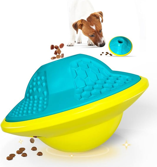 Interactive Dog Puzzle Toy for Smart, Dog Enrichment Toys to Keep Them Busy, Treat Dispensing Dogs Slow Feeder & Stimulating Dogs Toy