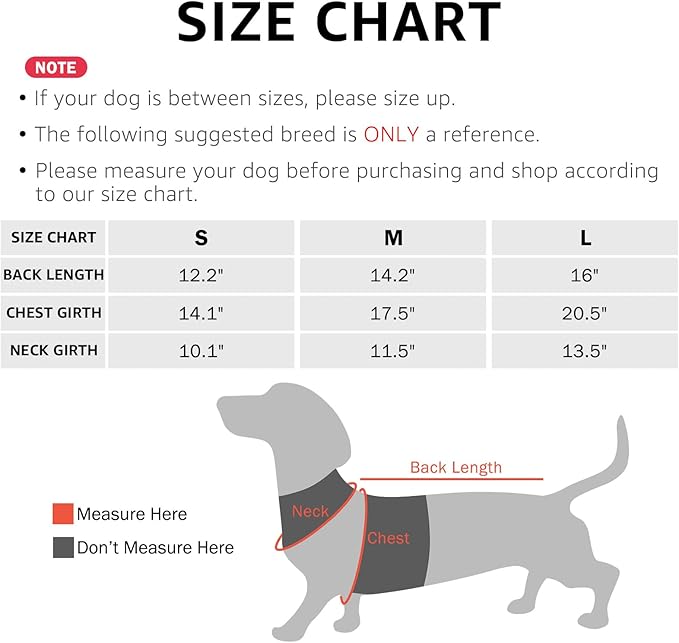 SCENEREAL Dachshund Winter Dog Vest Coat with Harness Built in, Warm Puppy Jacket for Small Medium Dogs, Cold Weather Coat with Zipper, Fleece Puffer Vest Windproof Snow Clothes