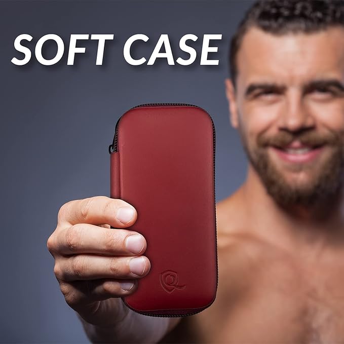 marQus Manicure Sets for Women & Men from Solingen Germany with Glass Nail File - Quality Grooming Kit Incl. Nail Clippers & Glass Nail File, Nail Kit Perfect for Pedicure.