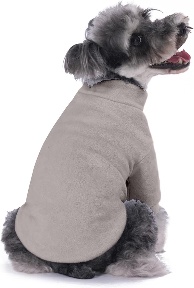 Dog Sweater, 3 Pack Dog Sweaters for Small Dogs Girl Boy, Ultra Soft Warm Puppy Clothes Coat for Winter (Gray+Azure+Navy, XX-Large)