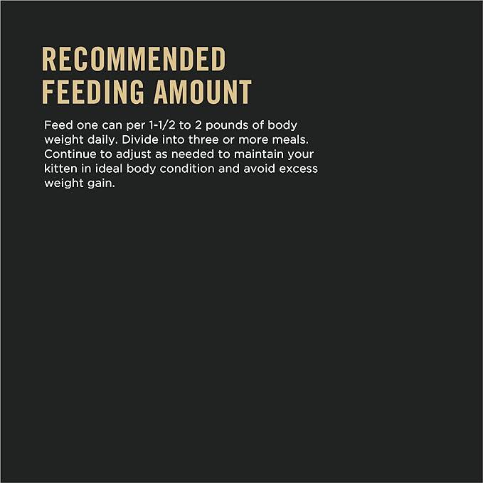 Purina Pro Plan Grain Free Pate Wet Kitten Food, Chicken Entree - (Pack of 24) 3 oz. Pull-Top Cans