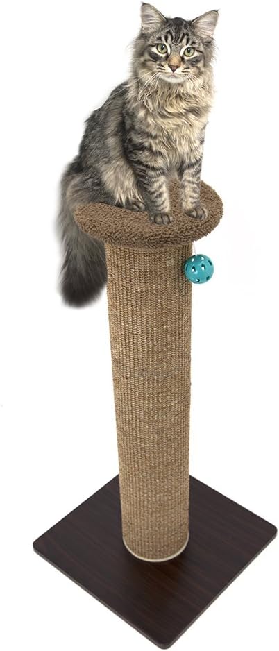 Kitty City Sisal Post Scratcher, Sisal Post (Brown)