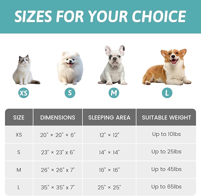 Dog Bed with Hooded Blanket, Round Fluffy Anti-Anxiety Pet Bed for Medium Dogs & Large Dogs, Cozy Donut Cuddler with Machine Washable Faux Fur & Anti-Slip Bottom(35"×35"×7",Pink)