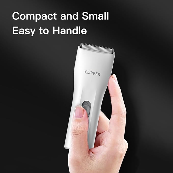 Dog Grooming Kit Clipper for Thick Coat Low Noise Cordless Cat Hair Trimmer Rechargeable Shaver Pet Grooming Tools for Small and Large Animals