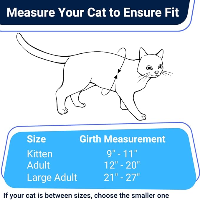 Houdini™ Escape Proof Cat Harness and Leash Set by OutdoorBengal – Red, Large Cat Harness for Walking Big Cats