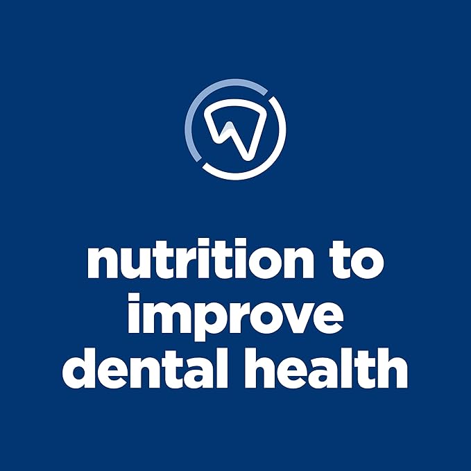 Hill's Science Diet Oral Care, Adult 1-6, Plaque & Tartar Buildup Support, Dry Cat Food, Chicken Recipe, 7 lb Bag