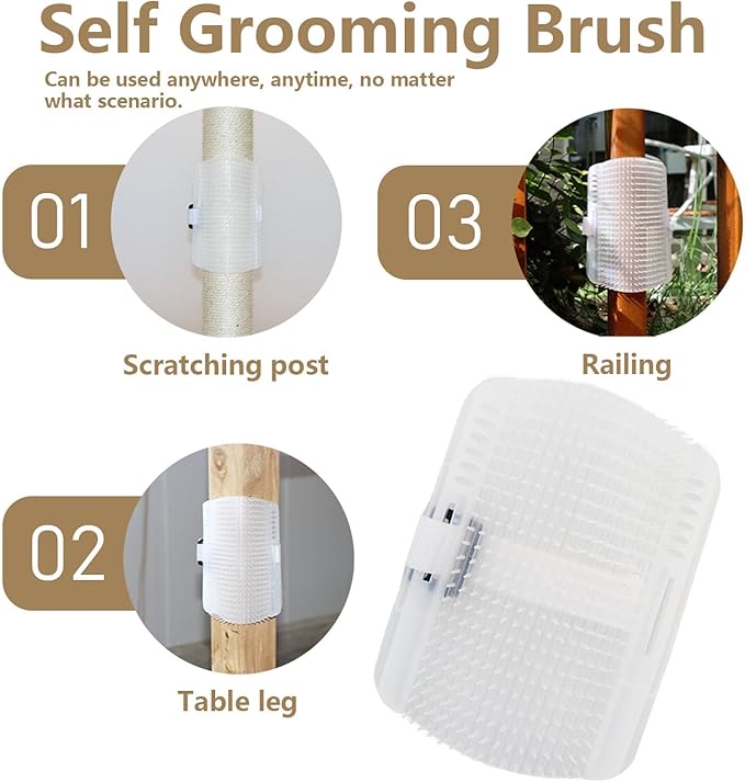 PEEKAB Cat Scratching Post Sisal Scratch Posts for Indoor Cats and Kittens with Tracking Ball Interactive Toys and Hanging Balls 30 Inches Beige