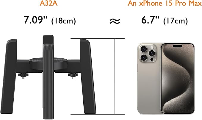 CZPET Elevated Dog Bowl, Raised Dog Bowl Stand with 51oz Stainless Steel Bowl Large Capacity, Size Adjustable & Anti-Slip Stand for Medium Dogs