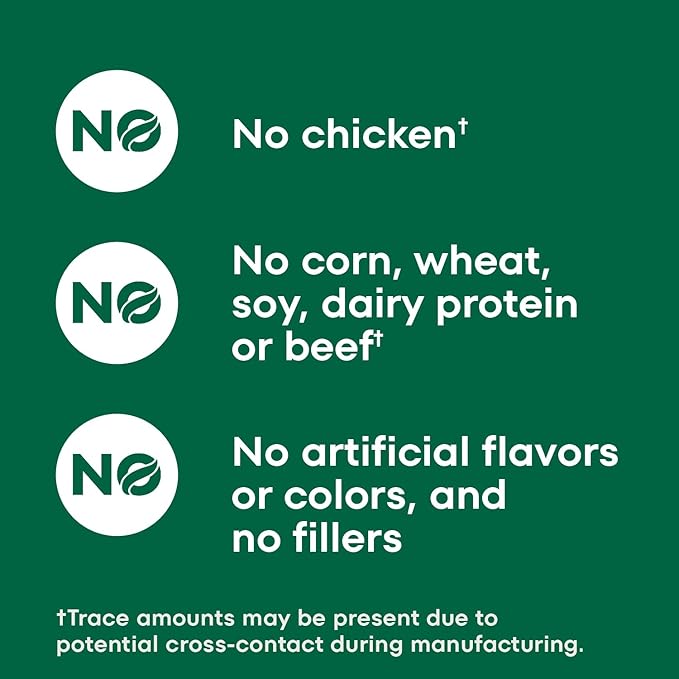 Nutro Ultra High Protein Dry Puppy Food, Trio of Proteins from Chicken, Lamb and Salmon, 3.5 lb Bag