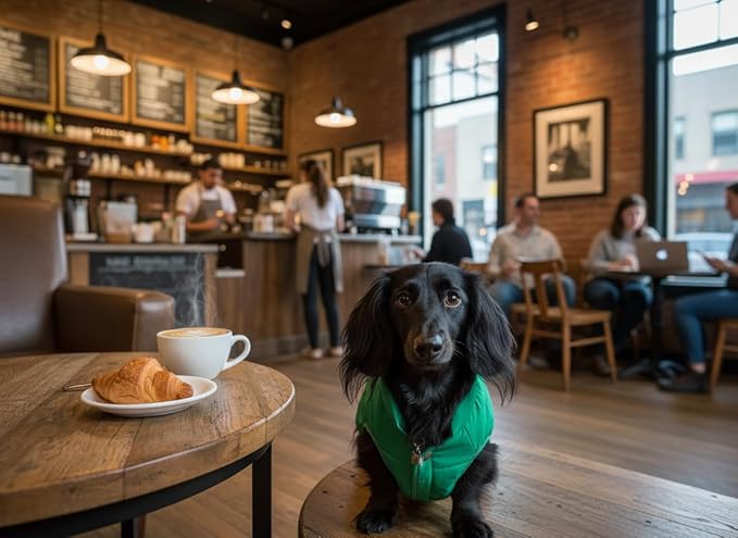 ASENKU Dog Winter Coat - Waterproof Windproof Dog Jacket, Warm Snowproof Doggie Puffer Vest for Cold Weather, Lightweight Snow Coats for Small Medium Large Dogs (S, Green)