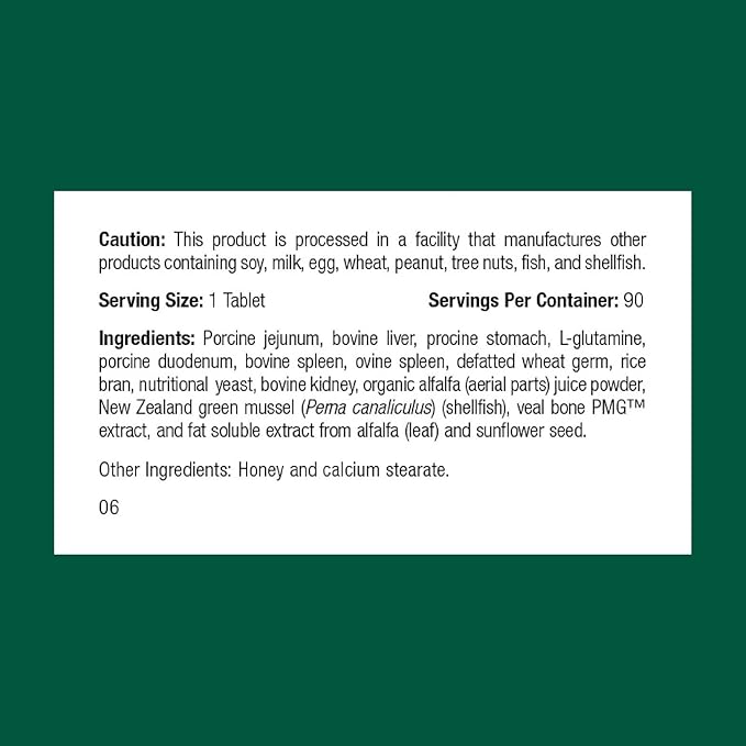 Standard Process Inc. Feline Enteric Support - 90 Tablets