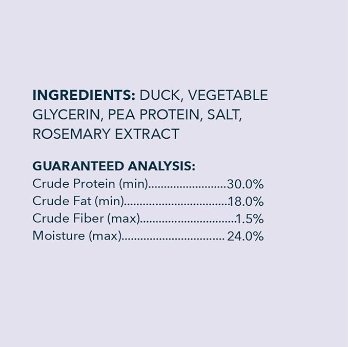 Amazon Brand - Wag Soft & Tender American Jerky Dog Treats – Duck Bites, 16 Ounce (Pack of 1)