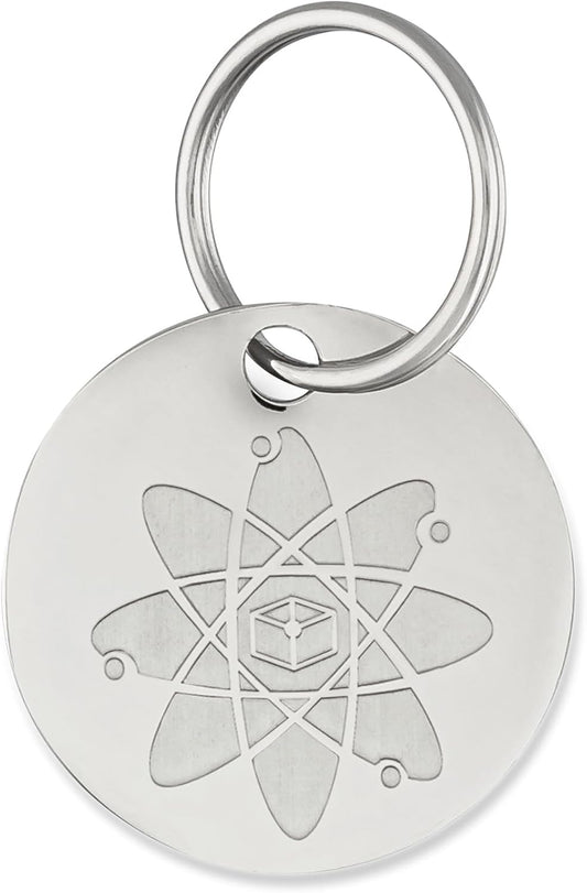 Natural Flea & Tick Repellent Collar Tag for Dogs & Cats – BioPower Pet Shield – Safe for Pets When Used as Directed – Lasts 1 Full Year - Regular Tag (1Pack)