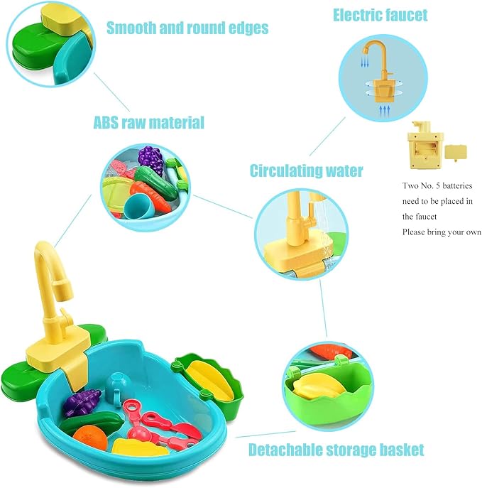 Bird Bath for Cage, Parrot Shower Bathtub Indoor with Faucet, Automatic Bird Bath Shower, Parrot Automatic Bathing Box, Bird Shower Swimming Pool Toy for Parakeet, Ferret, Budgie, Cockatiel(Green)