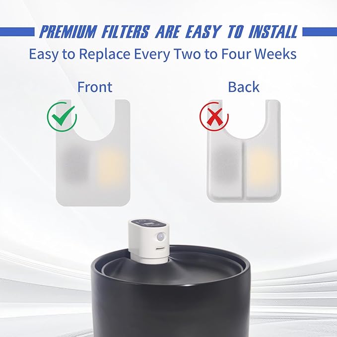 Cat Water Fountain Automatic Pet Water Dispenser Dog Drinking Fountain 16 Filters