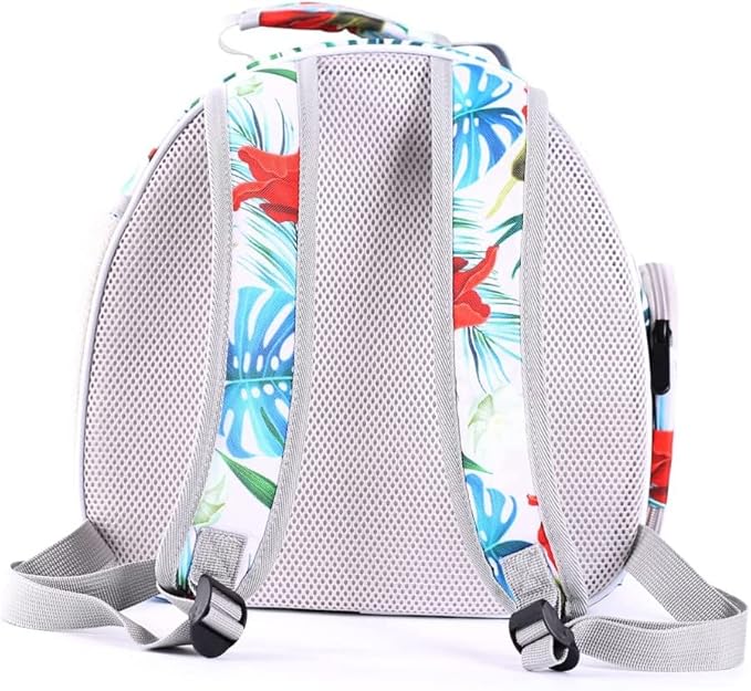 Bird Carrier Backpack with Rope Perch, Portable Bird Travel Carrier Backpack (Multi-Colored, Bird Carrier)