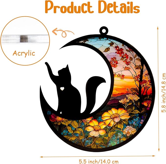 Dog Memorial Suncatcher,Pet Sympathy Gifts,Dog Memorial Gifts for Loss of Dog,Personalized Dog Pass Away Gifts with Name Date for Pet Lovers