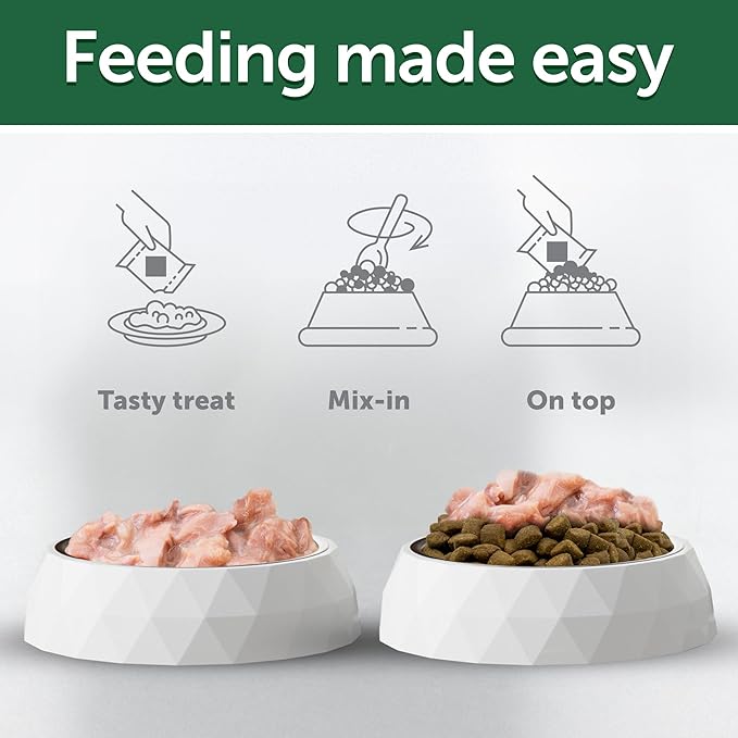 Nature's Protection Wet Cat Food in Gravy - Natural, High Protein, Soft Tuna Fish & Shrimp Shreds for Adult Cats - Can-Free Convenient Pouches 2.46-oz (Superior Care - 24 Pack)