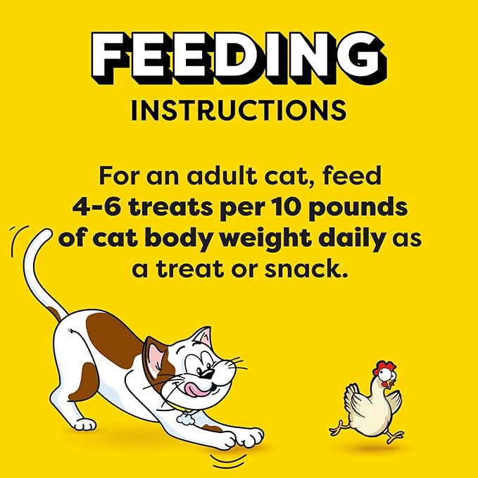 Temptations Tender Fills Crunchy and Soft Adult Cat Treats, Roasted Chicken Flavor, 4.6 oz. Pouch (Pack of 10)