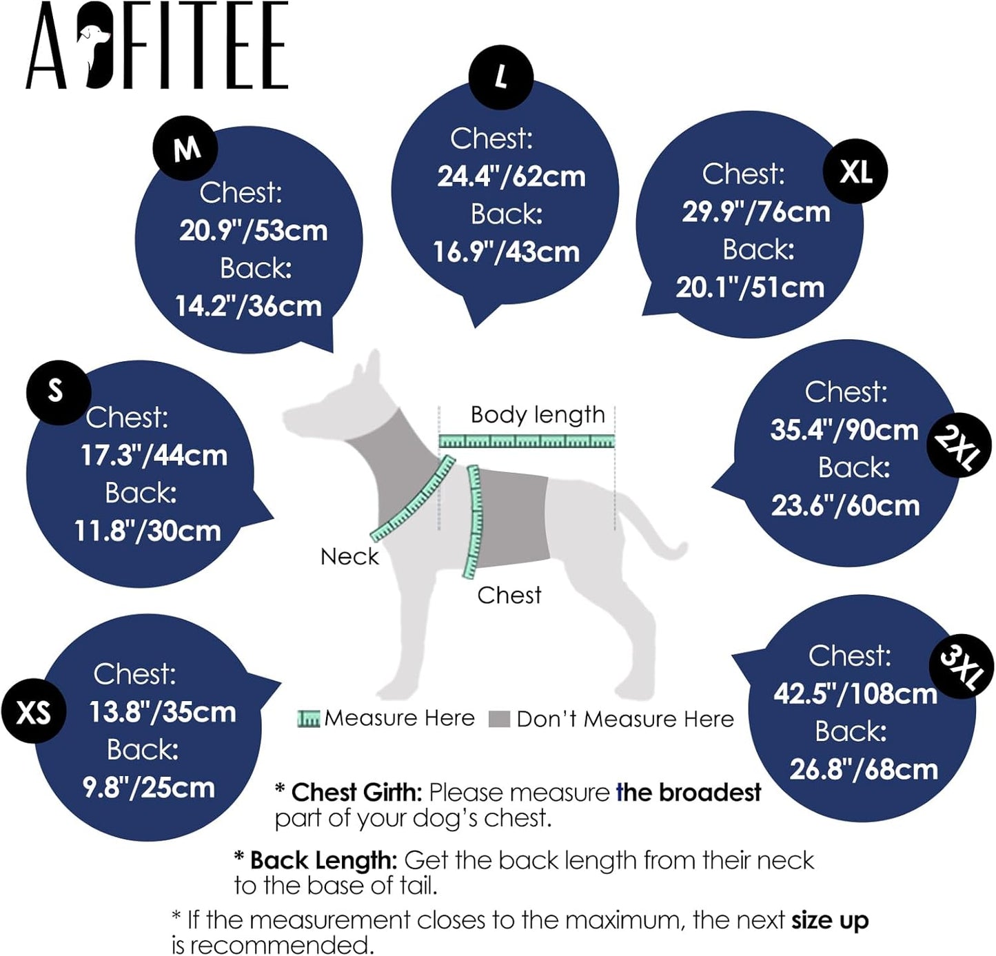 AOFITEE Dog Winter Coat, Dog Coat with Harness Built in, Dogs Jacket for Large Dogs, Reflective Waterproof Pet Puffer Jacket Snowsuit, Warm Fleece Windproof Pet Sweater for Cold Weather, XL