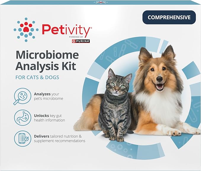 Microbiome Analysis Kit — Comprehensive for Cats and Dogs, Powered by Purina