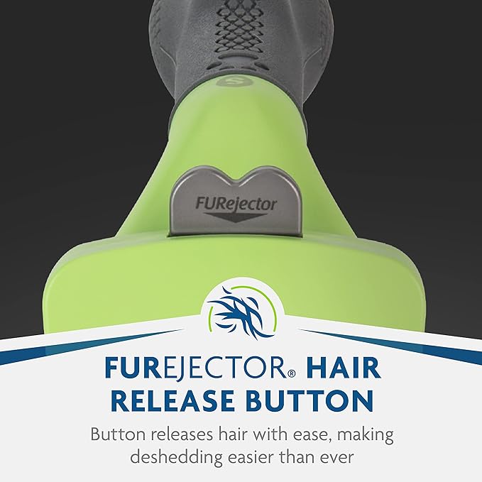 FURminator Small Dog Undercoat deShedding Tool, Short Hair, Reduces Loose Hair from Shedding