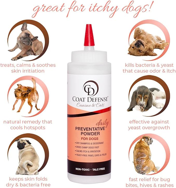 COAT DEFENSE Daily Preventative Powder - 9 oz. Precision Point