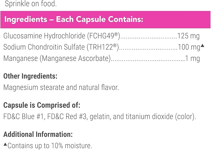 Nutramax Cosequin 80 Sprinkle Capsules for Cats