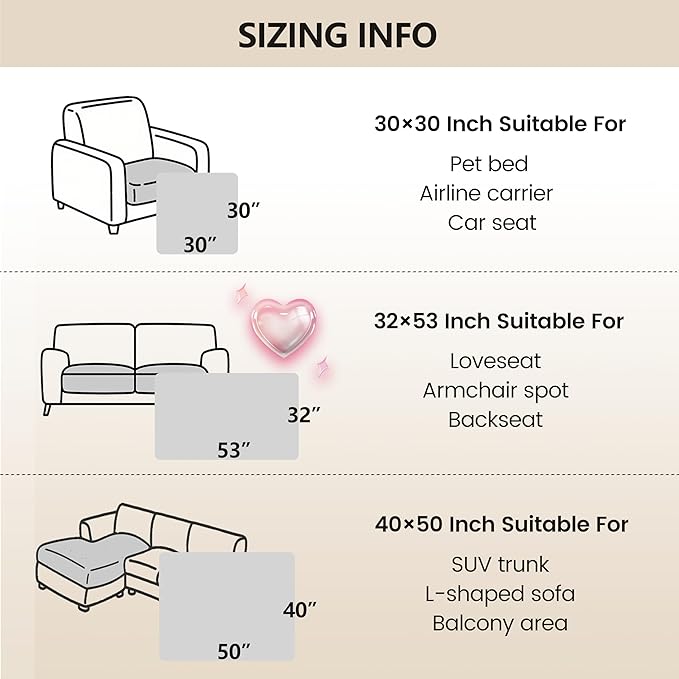 gogobunny 100% Double Sided Waterproof Dog Blanket Soft Pet Bed Cover Reversible Protect Furniture Couch Sofa Car for Puppy Cat Kids (Dark Walnut/Light Walnut, 32x53 Inch (Pack of 1))