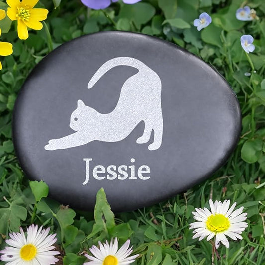 Personalized Cat Memorial Stones, Loss of Pet Gifts, Pet Memorial Gifts, Sympathy Gifts for Loss of Cat, Pet Memorial Garden Stones, Cat Memorial Gifts for Loss of Cat, Cat Remembrance Gifts