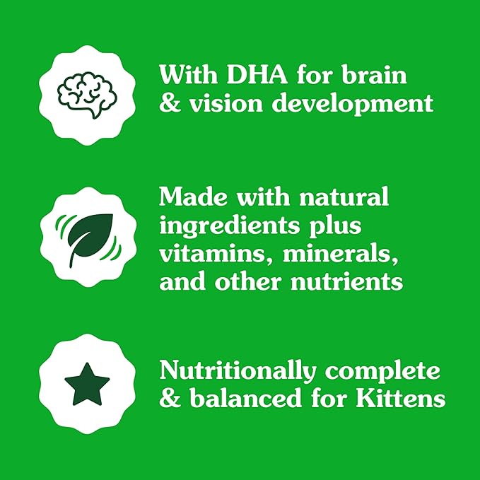 Greenies Feline Smartbites Healthy Kitten Treats, Chicken Flavor, 2.1 oz Pack