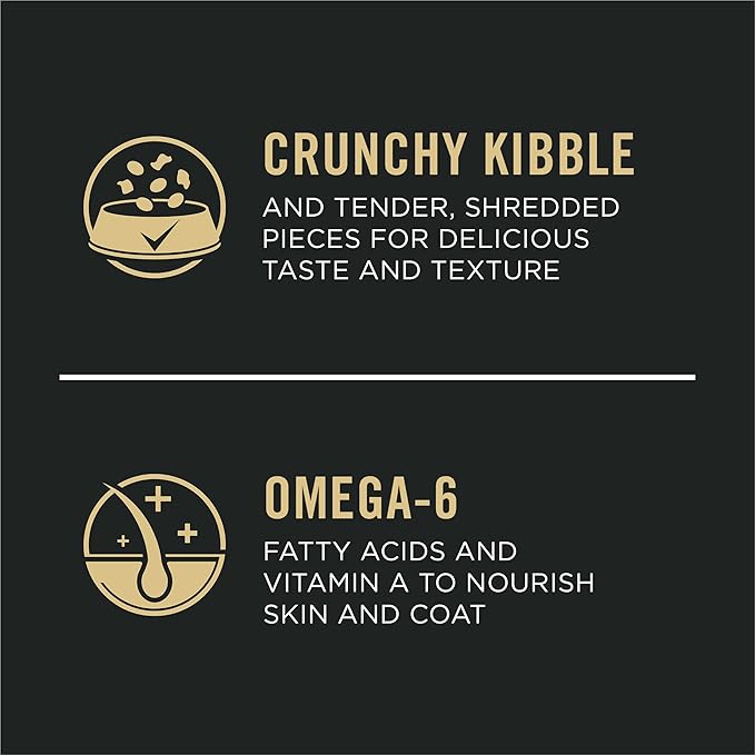 Purina Pro Plan Complete Essentials Shredded Blend Salmon and Rice Dog Food Dry Formula with Probiotics for Dogs - 15 lb. Bag