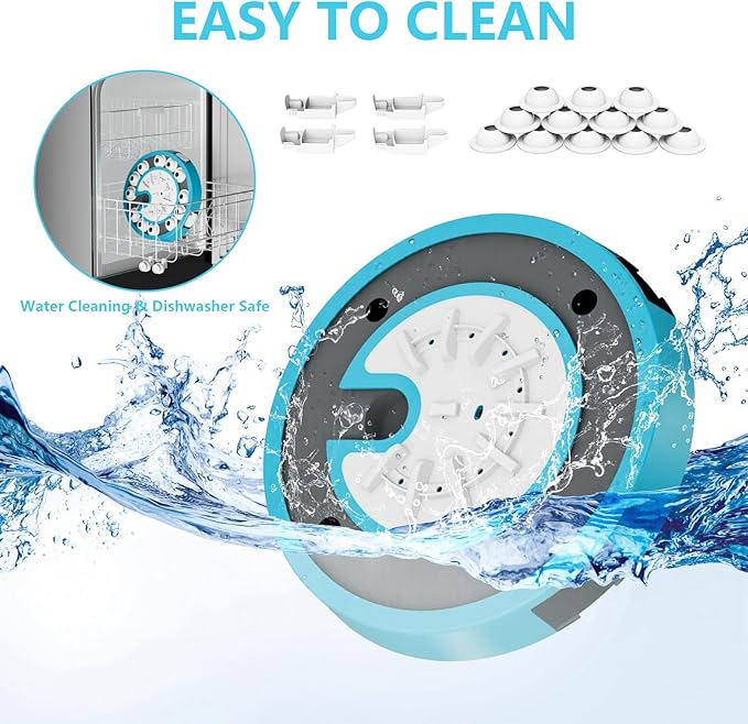 Dog Puzzle Toy, Level 3 in 1 Brain Mental Stimulation Dog Puzzles for Smart Dogs, Interactive Treat Dispenser Cognitive Enrichment Toys Puppy Puzzle Game for Mind Boredom-13.31"x13.31" Blue