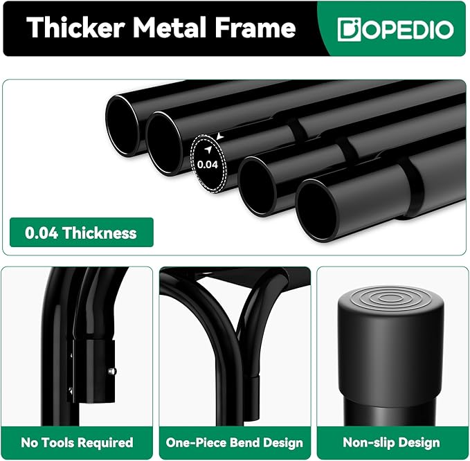 Elevated Dog Bed Raised Outdoor Dog Cot for Large Dogs, Installation Requires No Tools, Frame with Washable Cooling Breathable Mesh Anti-Slip Feet, Indoor Pet Bed, Green, 43.3 Inches