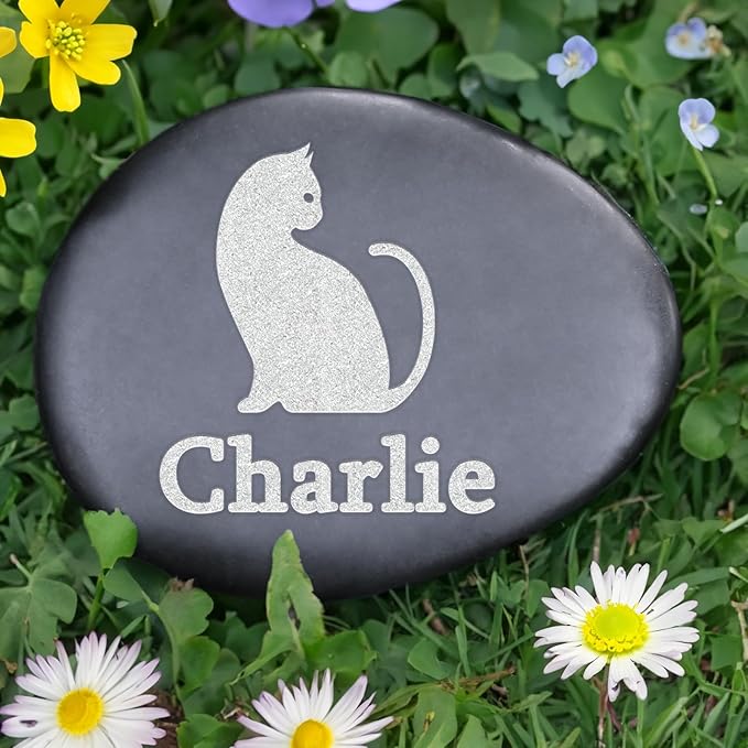 Cat Loss Sympathy Gift, Cat Memorial Stones, Loss of Cat Gift, Pet Loss Gifts for Cat, Pet Memorial Gifts for Cats, Cat Condolence Gift, Cat Loss Keepsake, Cat Bereavement Gifts