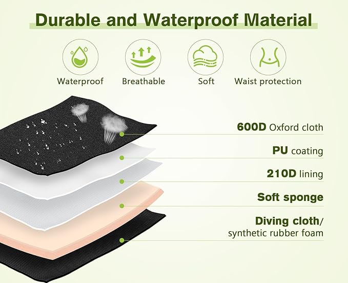 Pecute Hands Free Dog Leash with Pouch, Waist Belt Fanny Pack with Soft Padds, Dual Padded Handles and Durable Bungee for Walking, Hiking, Jogging Biking, and Running