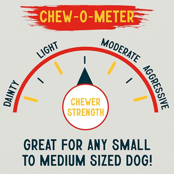 Canine Chews Small Rawhide Twists for Dogs - Pack of 100 5" Beef Flavored Rawhide Sticks for Small Dogs & Puppies - Protein Dense Beef Flavored Rawhides for Dogs - Natural Dog Rawhide Sticks