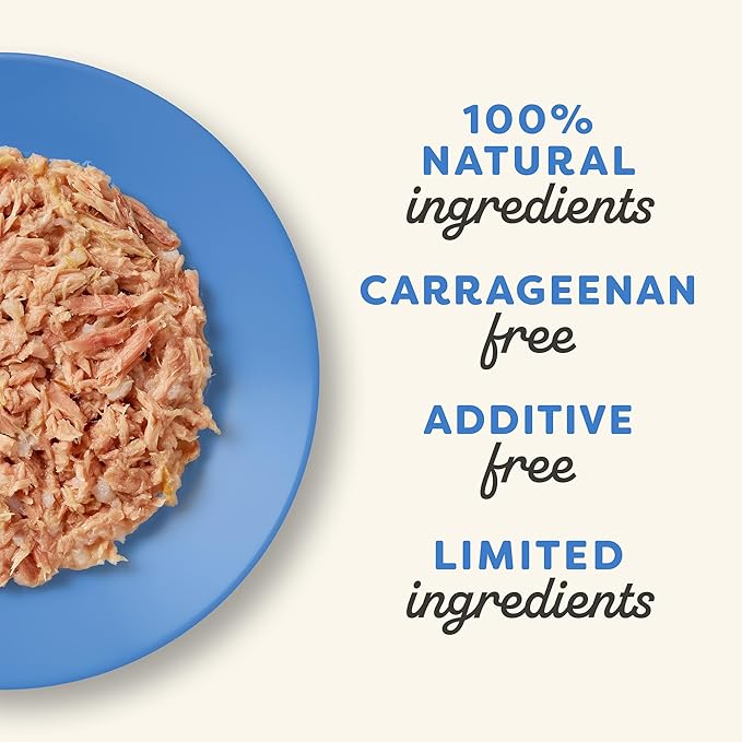 Applaws Natural Wet Cat Food in Broth, Limited and Natural Ingredients, High Protein with No Artificial Additives, Fish Selection in Broth Cans (20 x 5.5 oz Cans)