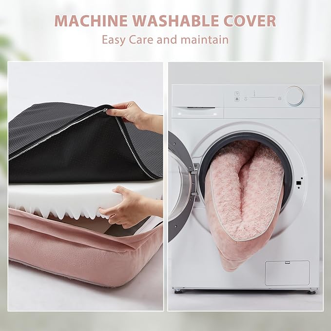 BFPETHOME Orthopedic Dog Beds for Large Dogs-Waterproof Sofa Dog Bed with Removable Washable Cover, Large Dog Bed with Waterproof Lining and Nonskid Bottom,Pet Bed for Large Dogs