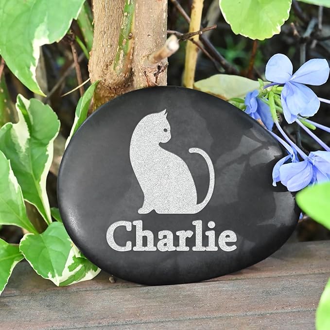 Cat Loss Sympathy Gift, Cat Memorial Stones, Loss of Cat Gift, Pet Loss Gifts for Cat, Pet Memorial Gifts for Cats, Cat Condolence Gift, Cat Loss Keepsake, Cat Bereavement Gifts