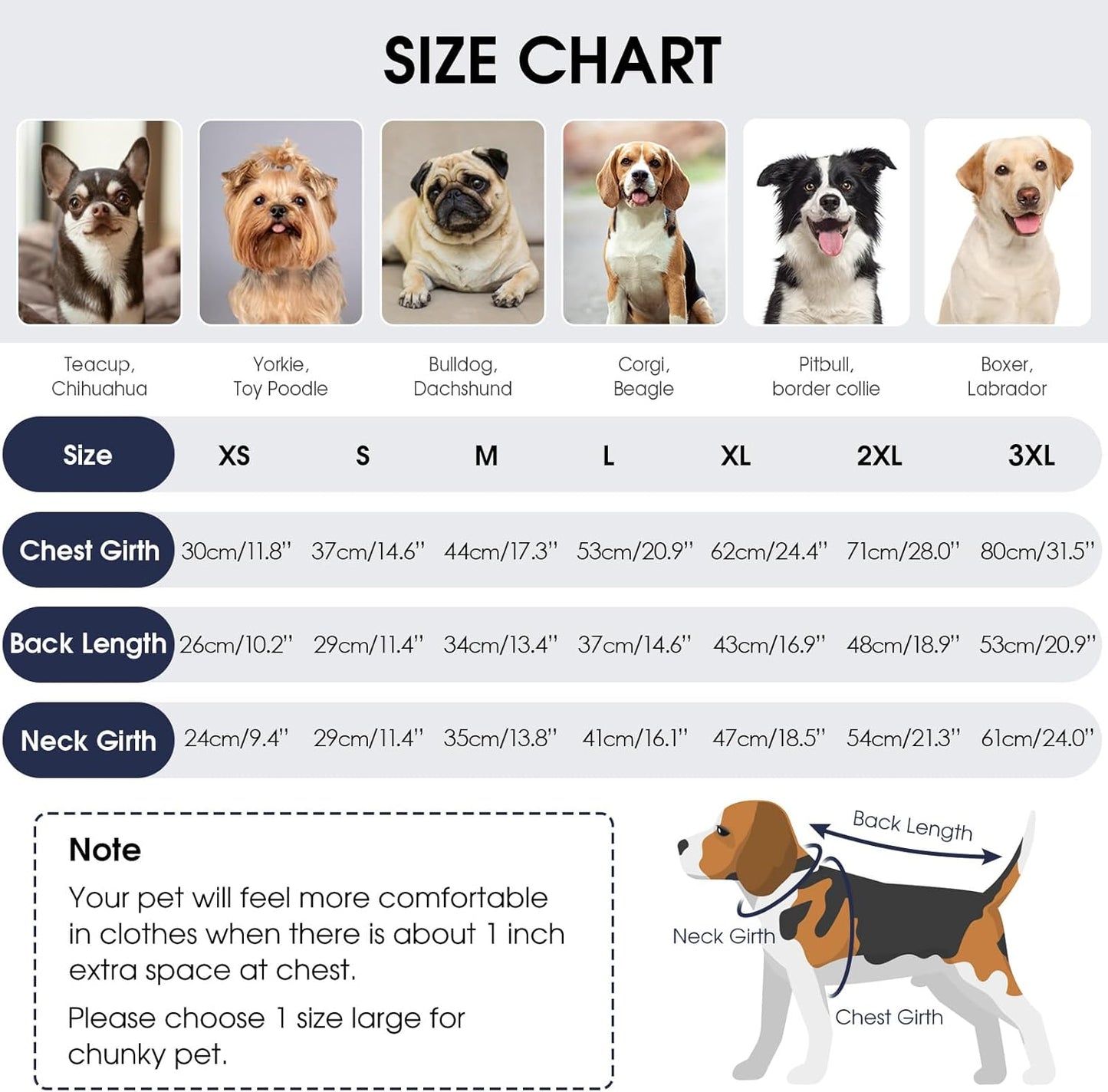 Queenmore Dog Sweater for Large Breeds, Dog Christmas Sweater, Turtleneck Knitted Pullover Doggie Clothes Sweatshirt, Long Sleeve Warm Pet Sweaters, XL Dog Sweater, Navy Blue XL