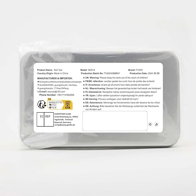 FVION Toenail Clippers for Ingrown Toenail, Straight Nail Clippers for Ingrown Toenails, Professional Ingrown Toenail Treatment for Adults, Seniors, Men and Women (Black)