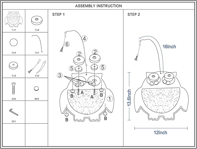 Petest Interactive Cat Toy Natural Sisal Cat Scratcher Toy with Catnip Balls, Owl Design