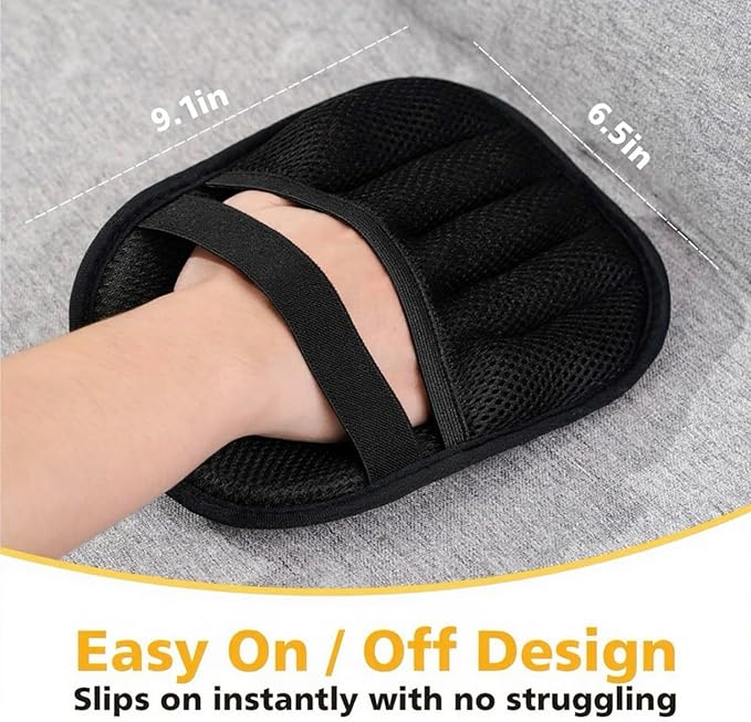 Cat Hair Gloves for Pet Hair Removal，Reusable Cats & Dog Pet Hair Remover Electrostatic Gloves for Pets Grooming,Furniture,Carpet,Car,Couch