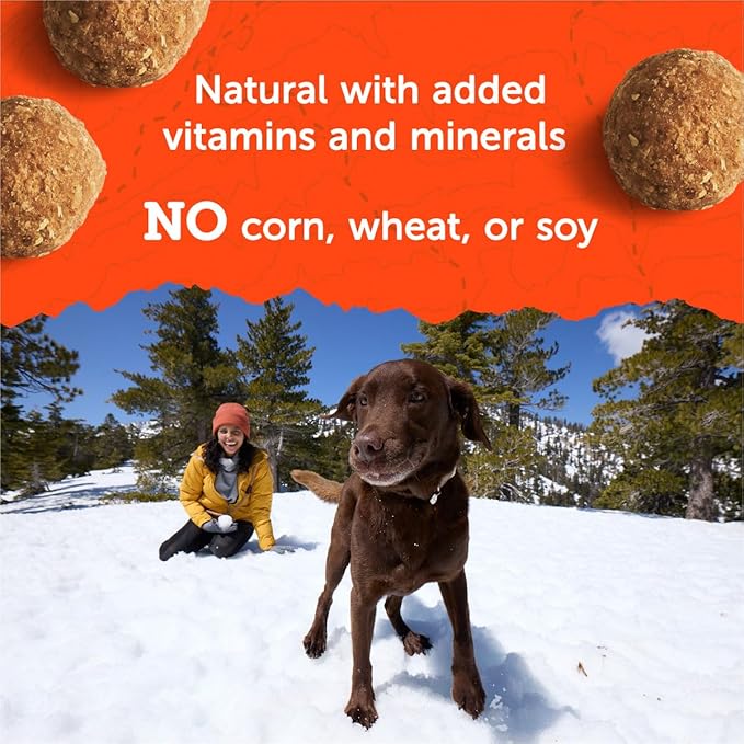 Zuke's Adventure Bites Pet Treats for Dogs, Soft Dog Treats with Real Peanut Butter and Oats - 6 oz. Pouch