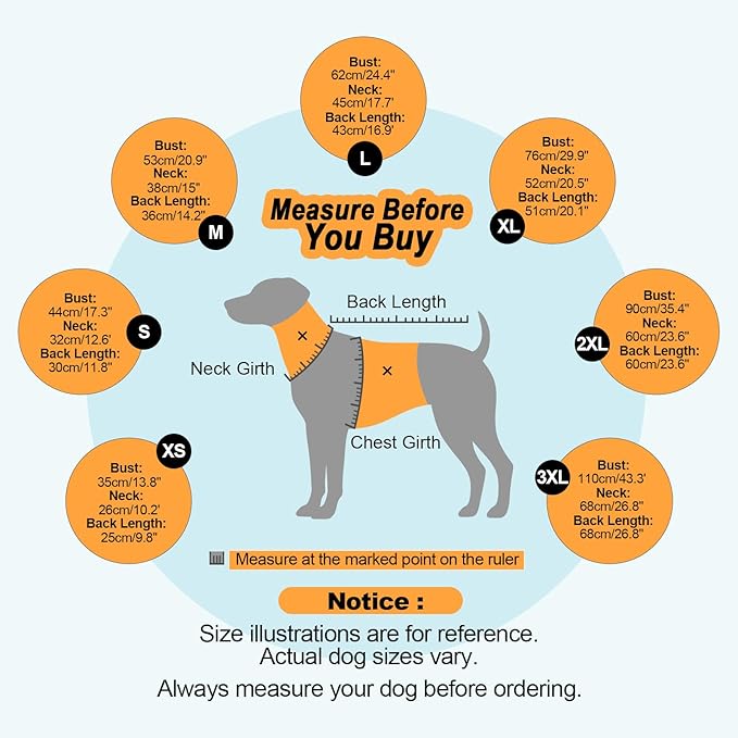 Warm Dog Coats for Large Dogs, Waterproof Dog Jacket with Harness Built in, Zipper Clousure, Fleece Lining, Turtleneck, for Cold Weather, Pet Snowsuit for Border Collie, Golden Retriever- XXL