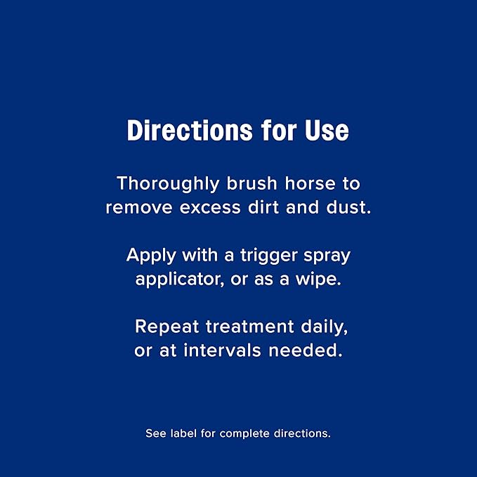 Farnam Repel-X Insecticide & Repellent Water-based Fly Spray for Horses, Dogs and Premises, 32 Ounces