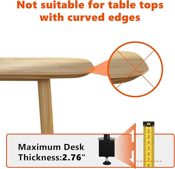 Large Cat Desk Bed, 360°Rotating & Adjustable,Supports 45 lbs,2 Seasonal Replacement Pad, Modern Indoor Cat Nest Furniture for Office Desks and Game Tables, Island Table