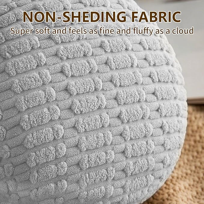 ShinHye Cat Bed - Washable Donut Bed for Cats and Small Dogs, Calming Round Pet Bed with Non-Slip Bottom, Indoor Comfort for Puppy & Kitten(ZJ-Grey-28x28)